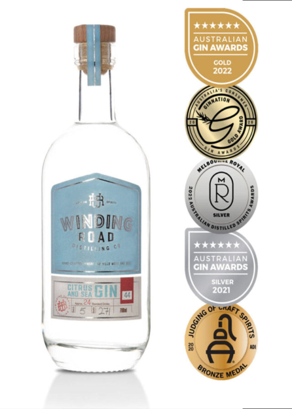 Winding Road Distilling Co. Citrus & Sea Gin