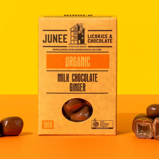 Junee Milk Chocolate Ginger