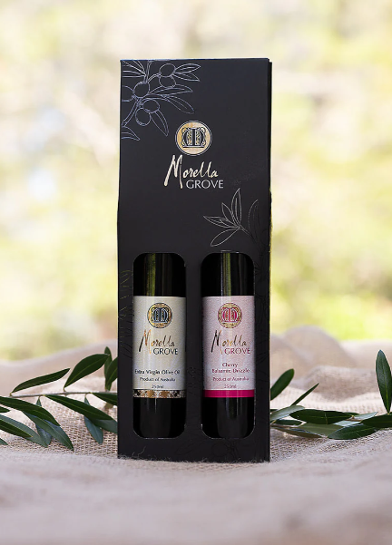 Extra Virgin Olive Oil 250ml + Cherry Balsamic Drizzle 250ml