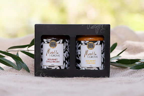 Gourmet Chilli Relish + Gourmet Peri Peri - Twin Gourmet Pack