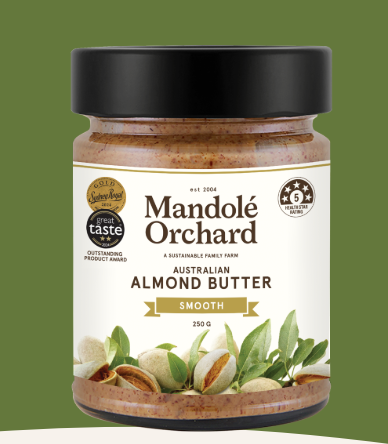 Mandole Orchard Smooth Australian Almond Butter