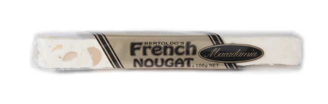 Bertoldo Macadamia Nougat 100g