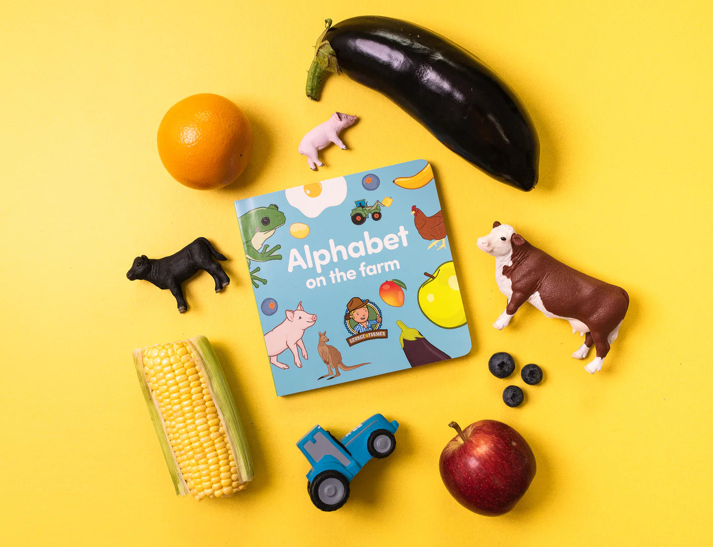 George the Farmer Alphabet Board Book