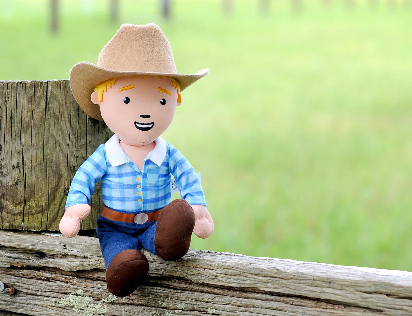 George the Farmer Cuddle Doll- George