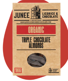 Junee Triple Chocolate Almonds