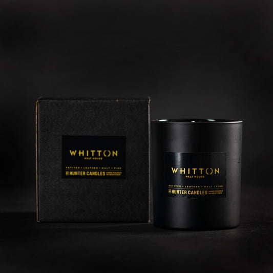 WMH #1 Vetiver, Leather, Malt, Pine Candle 300g